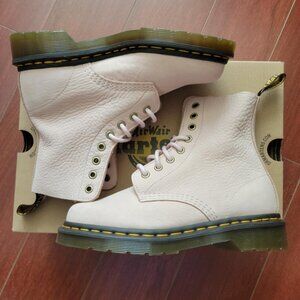 Dr. Martens Pascal Nubuck Leather Boots - Powder Pink